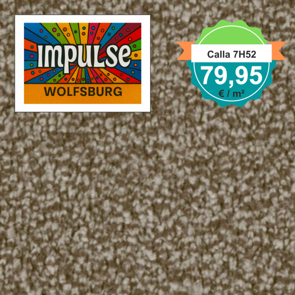 Vorwerk Calla Teppichboden – Farbe 7H52 braun – Produktbild